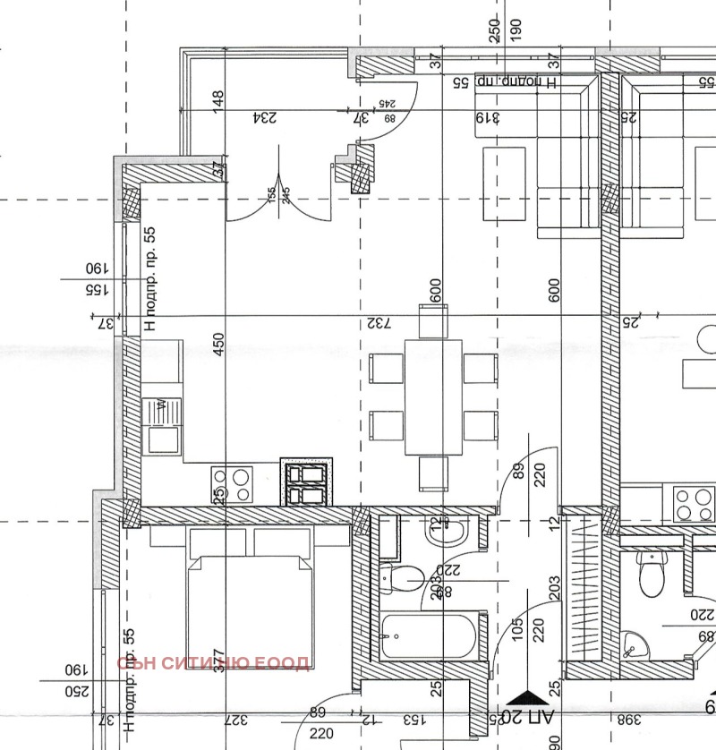 Til salgs  Studio Sofia , Manastirski livadi , 59 kvm | 28953535 - bilde [4]