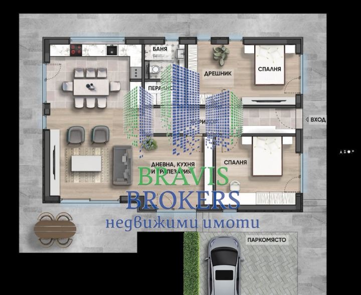Till salu  Hus region Varna , Bliznaci , 113 kvm | 10921593 - bild [4]
