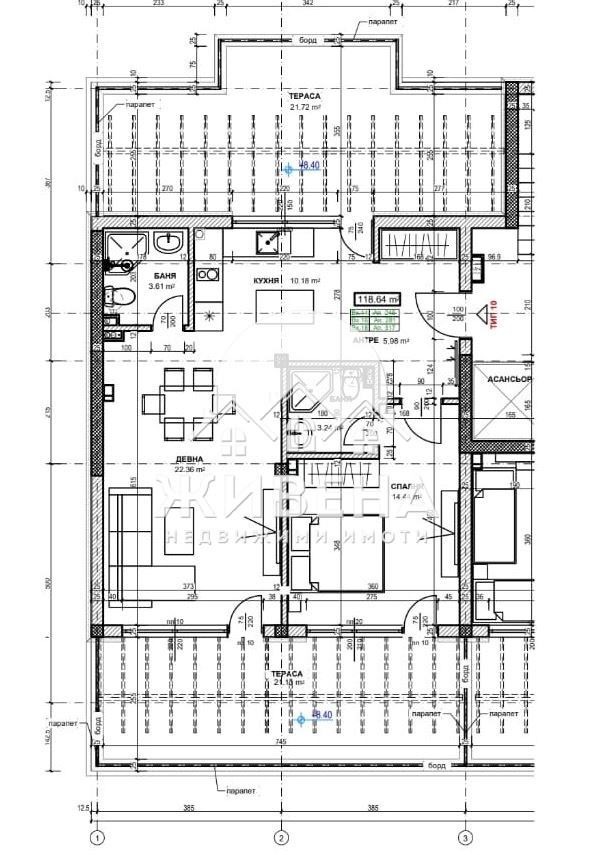 Продава 3-СТАЕН, гр. Варна, к.к. Св.Св. Константин и Елена, снимка 12 - Апартаменти - 52627281
