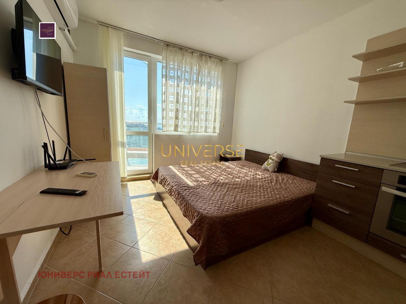Продава 1-СТАЕН, гр. Ахелой, област Бургас, снимка 3 - Апартаменти - 56302321