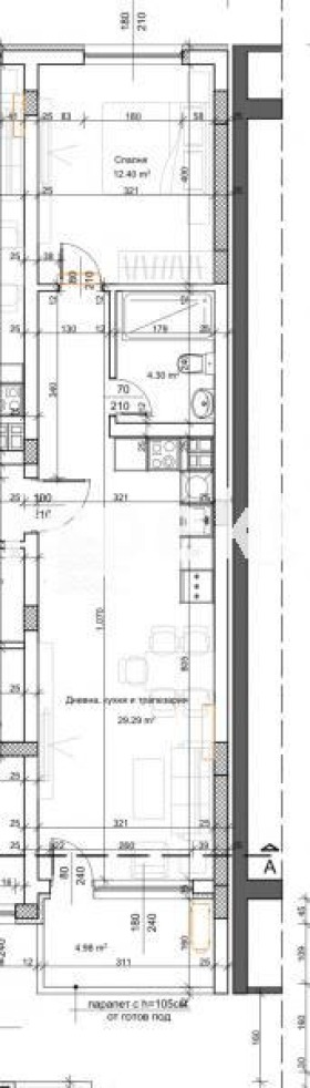 Продава  2-стаен град Пловдив , Кючук Париж , 72 кв.м | 55351585 - изображение [10]