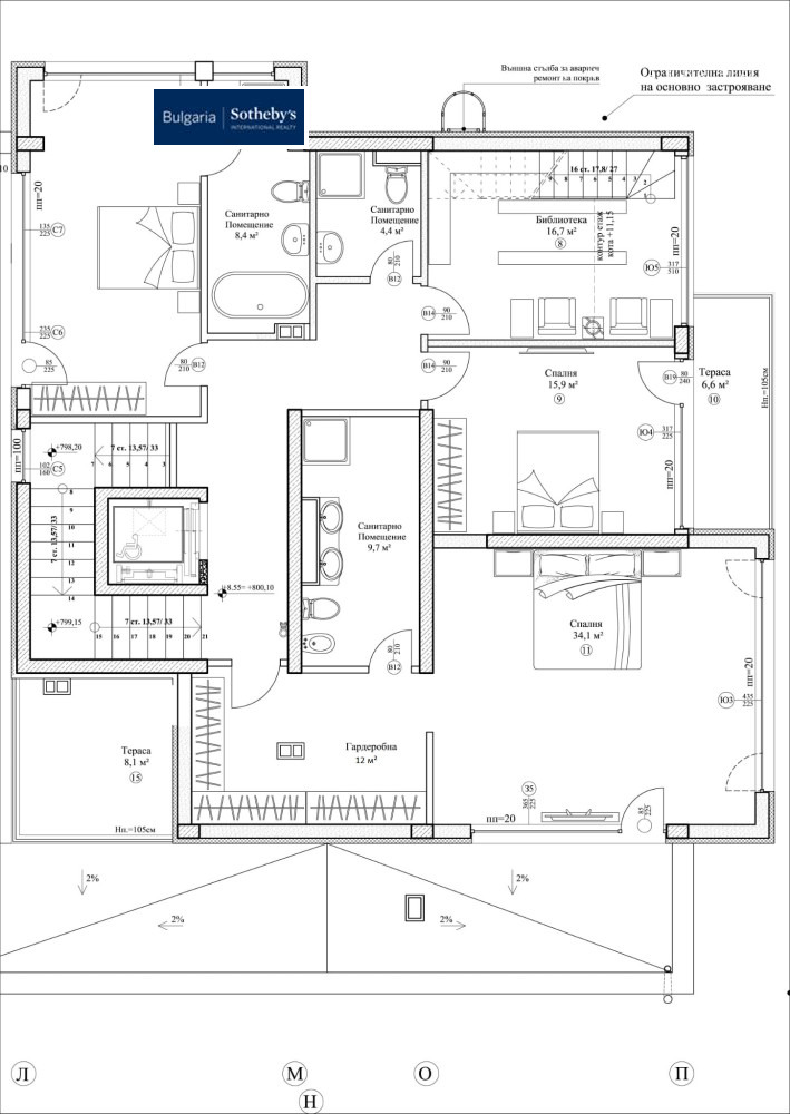 Продава  Многостаен град София , Бояна , 363 кв.м | 41902507 - изображение [13]