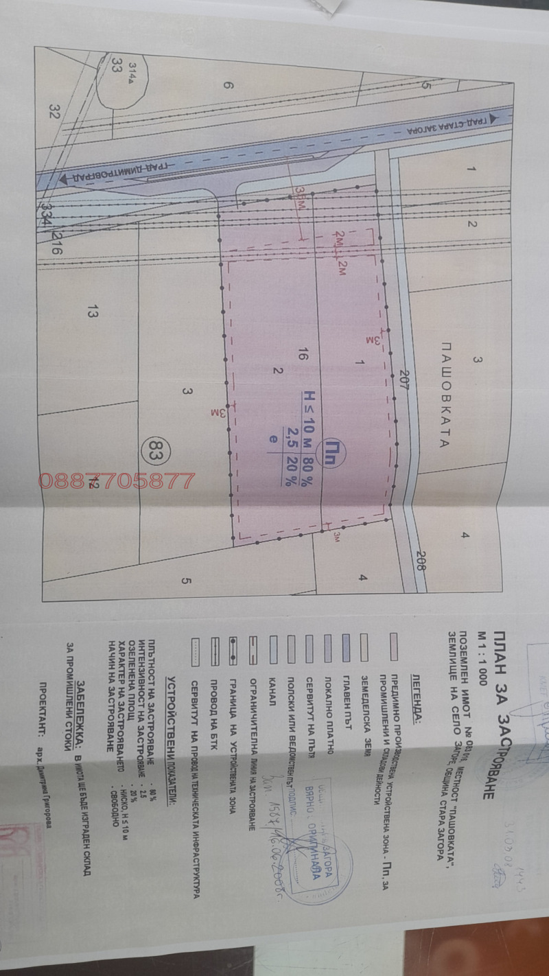 Продава ПАРЦЕЛ, гр. Стара Загора, Кольо Ганчев, снимка 4 - Парцели - 52783910