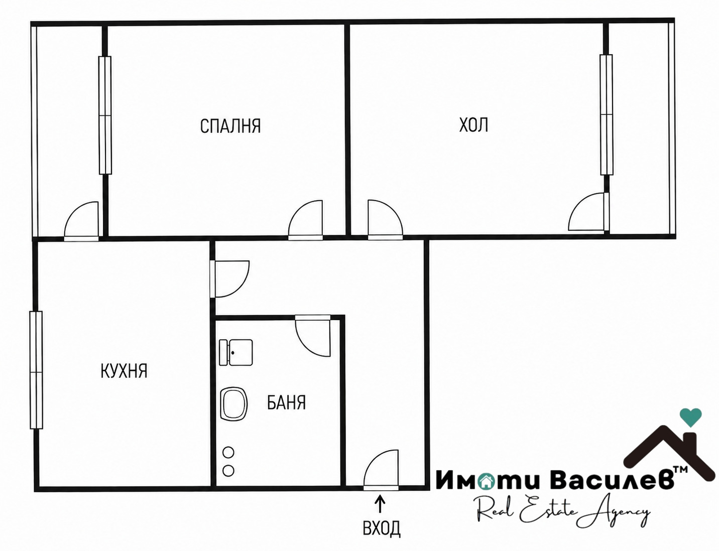 Продава 2-СТАЕН, гр. София, Обеля 2, снимка 12 - Апартаменти - 54463591
