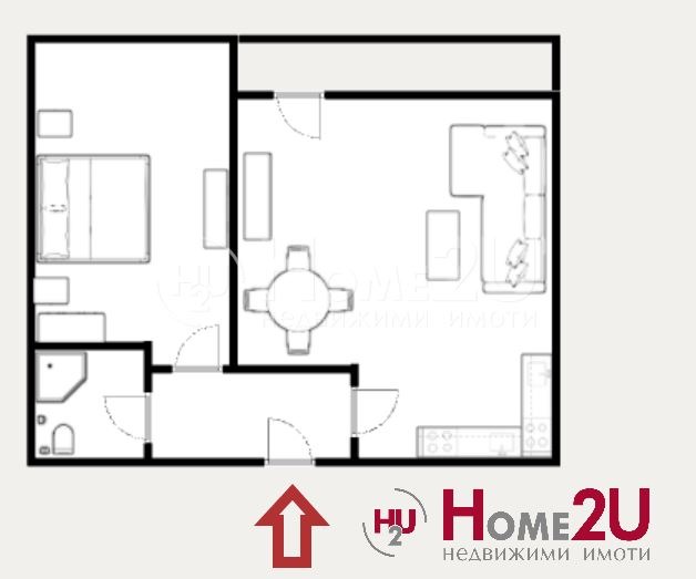 Продава 2-СТАЕН, гр. Пловдив, Христо Смирненски, снимка 5 - Апартаменти - 52837837