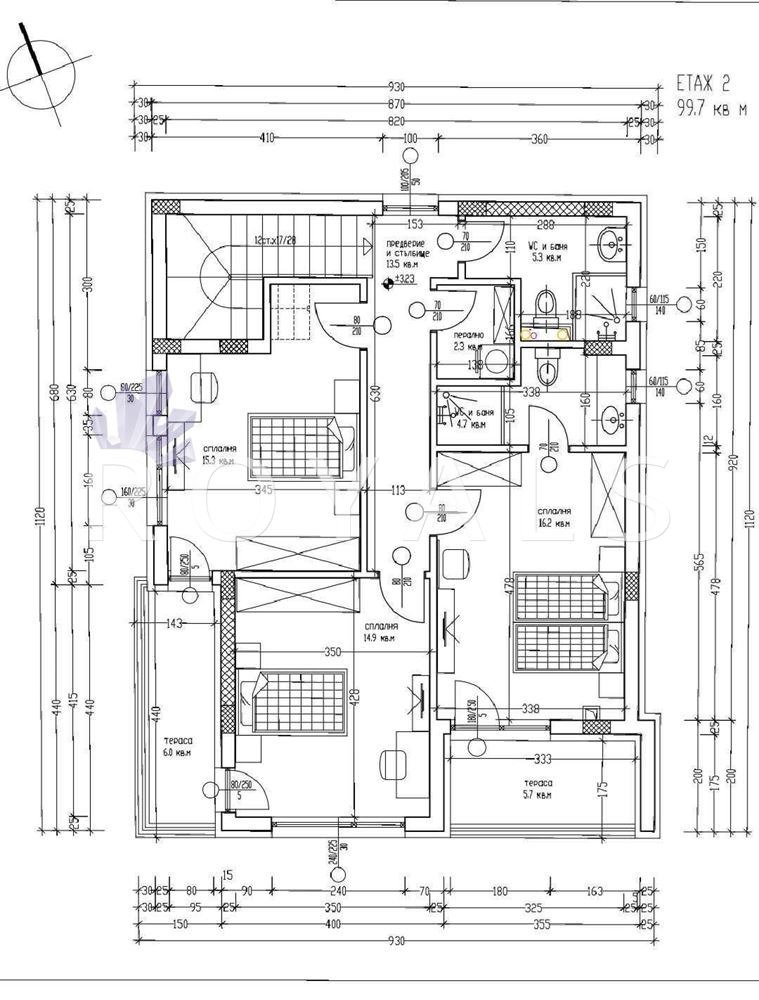 En venta  Casa Varna , m-t Borovets - yug , 170 metros cuadrados | 19156952 - imagen [5]