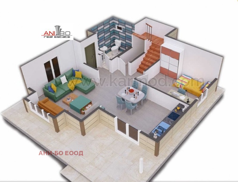 Zu verkaufen  Handlung region Burgas , Zarewo , 800 qm | 61501185 - Bild [7]