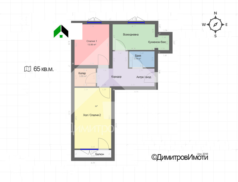 Продава 2-СТАЕН, гр. Вълчи дол, област Варна, снимка 15 - Апартаменти - 52011694
