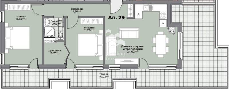 Продава  3-стаен, град Варна, Христо Ботев •  205 950 EUR • ID 48277524 — holmes.bg - [1] 