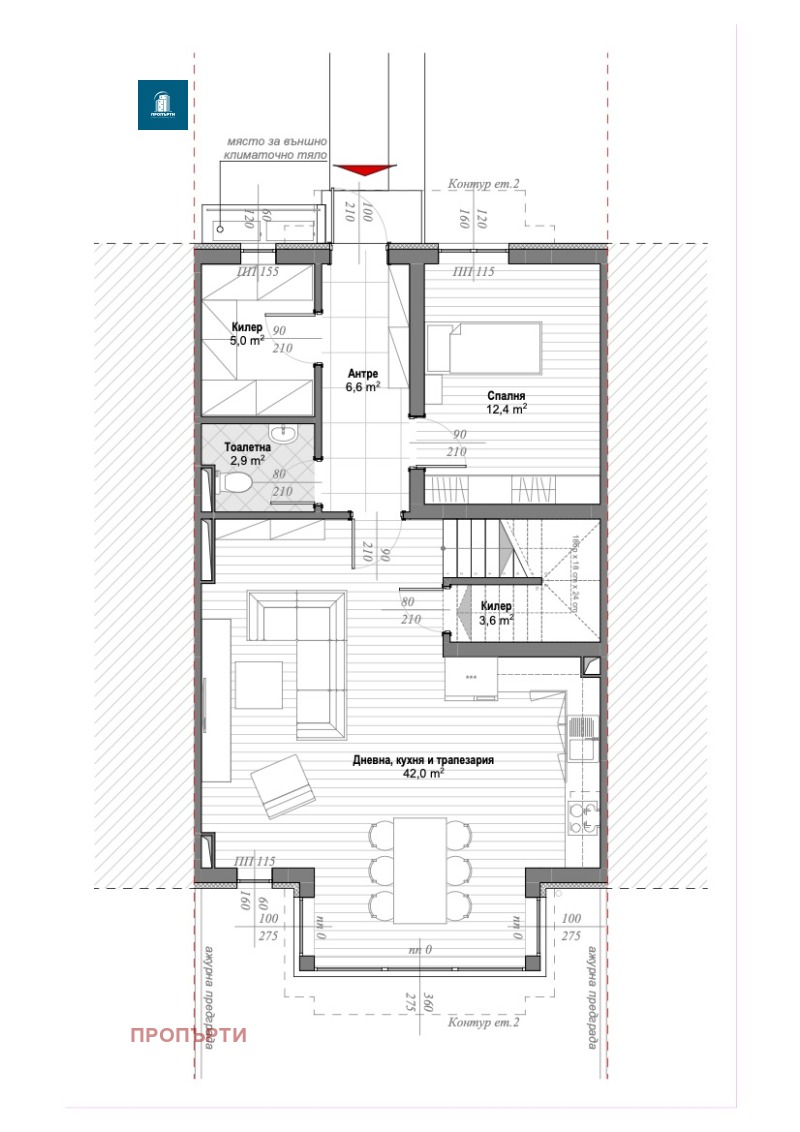 Продава КЪЩА, с. Марково, област Пловдив, снимка 2 - Къщи - 49176611