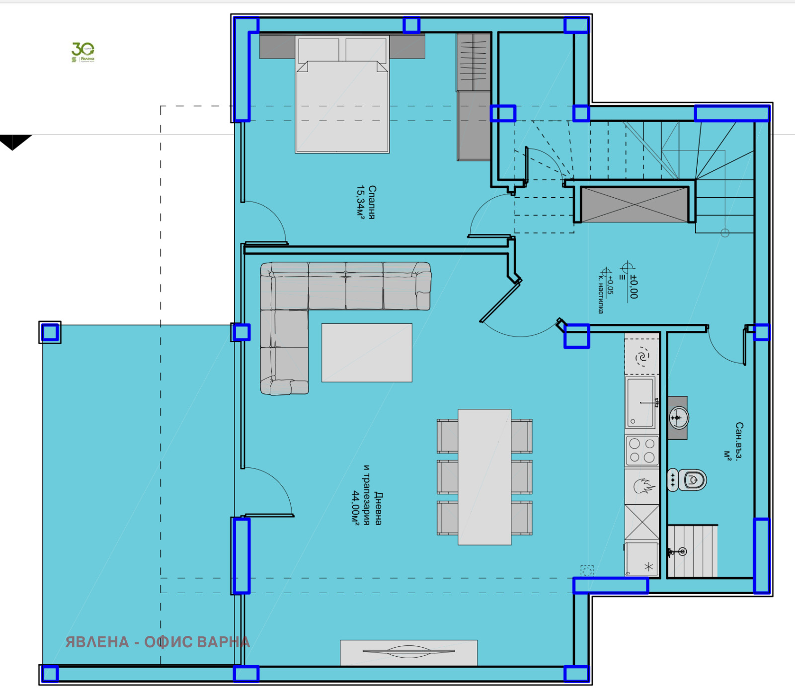 Продава КЪЩА, гр. Варна, м-т Ален мак, снимка 2 - Къщи - 54262145