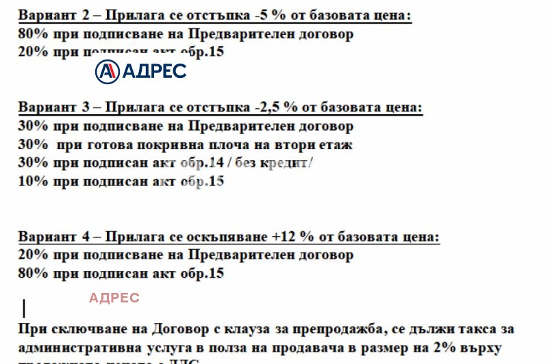 Προς πώληση  1 υπνοδωμάτιο Βαρνα , Βηνητσα , 66 τ.μ | 59267503 - εικόνα [2]