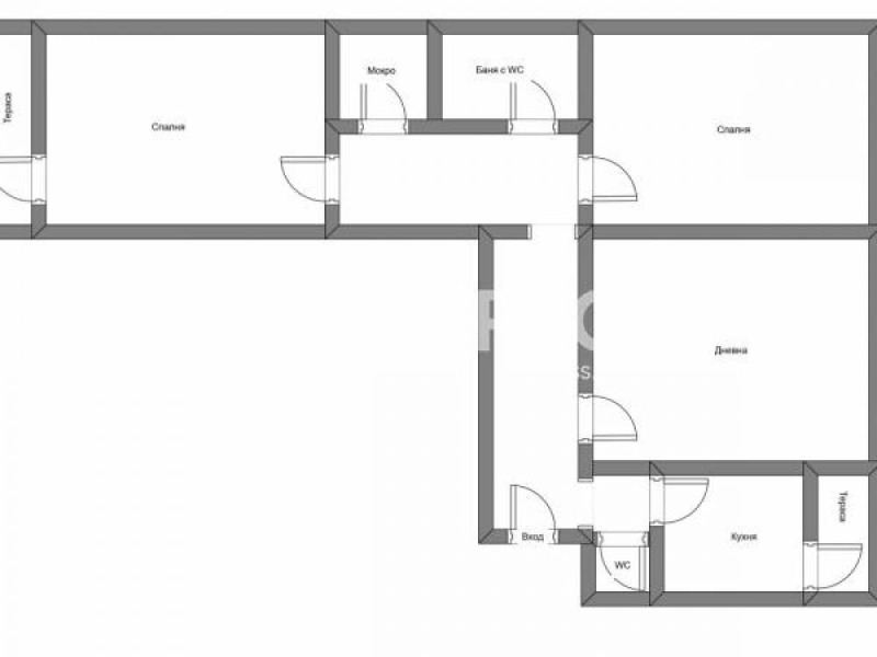 Продава 3-СТАЕН, гр. София, Сухата река, снимка 2 - Aпартаменти - 47938276