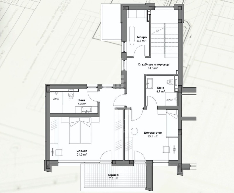 Продава КЪЩА, с. Бистрица, област София-град, снимка 11 - Къщи - 48066665