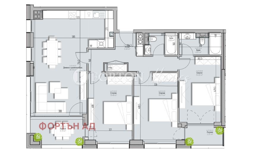 Продава 4-СТАЕН, гр. София, Кръстова вада, снимка 5 - Апартаменти - 54041425