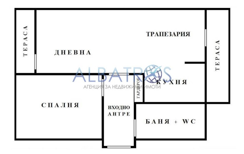 Продава 2-СТАЕН, гр. Варна, Колхозен пазар, снимка 5 - Апартаменти - 52133519