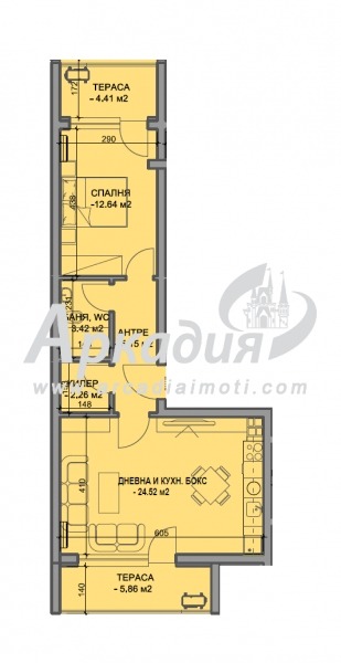 À venda  1 quarto Plovdiv , Vastanitcheski , 83 m² | 29161996