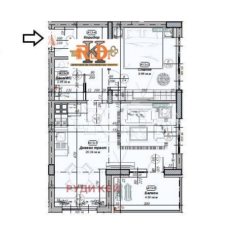 Продава 2-СТАЕН, гр. Варна, Бриз, снимка 3 - Апартаменти - 53875215