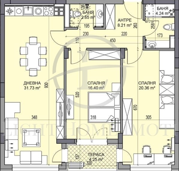 Продава 3-СТАЕН, гр. Пловдив, Гагарин, снимка 4 - Апартаменти - 52808515