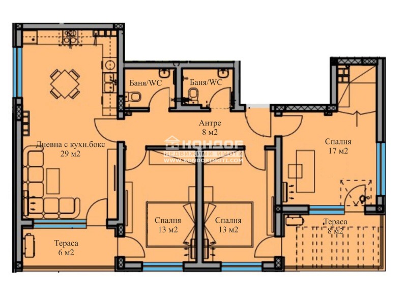 Te koop  3+ slaapkamer Plovdiv , Ostromila , 144 m² | 49885254 - afbeelding [6]