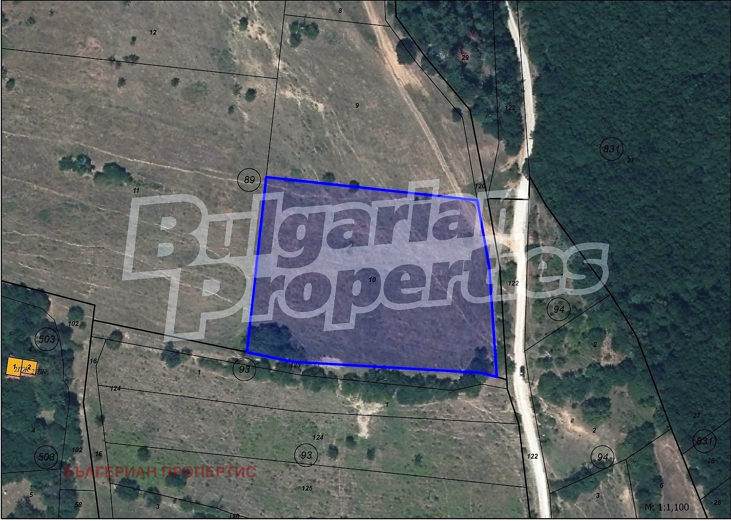 Продава ЗЕМЕДЕЛСКА ЗЕМЯ, с. Очуша, област София област, снимка 2 - Земеделска земя - 53623233