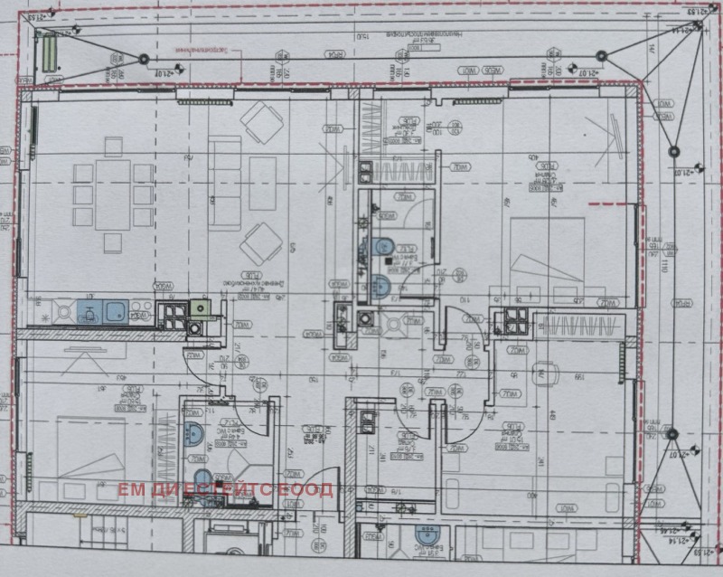 Na prodej  3 ložnice Sofia , Manastirski livadi , 194 m2 | 92500932