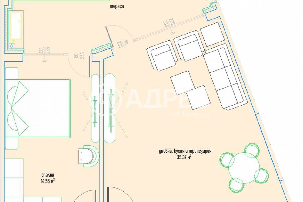 Продава 2-СТАЕН, гр. София, Малинова долина, снимка 3 - Апартаменти - 54352567