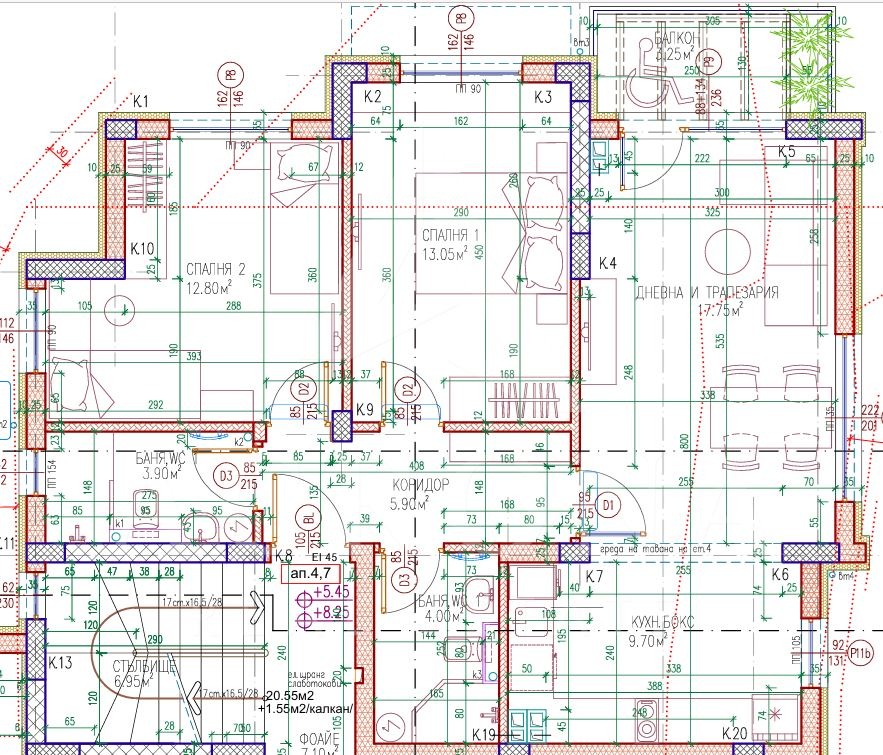 Продава 3-СТАЕН, гр. Пловдив, Център, снимка 4 - Апартаменти - 54135657