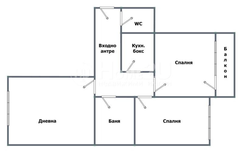 На продаж  1 спальня София , Надежда 1 , 60 кв.м | 60174737 - зображення [6]