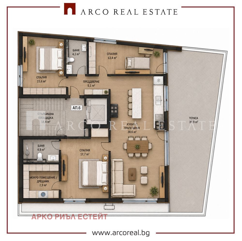 Продава МНОГОСТАЕН, гр. София, Карпузица, снимка 3 - Апартаменти - 56094035