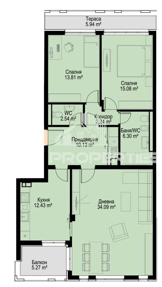 Продава  4-стаен град София , Бояна , 152 кв.м | 62534142