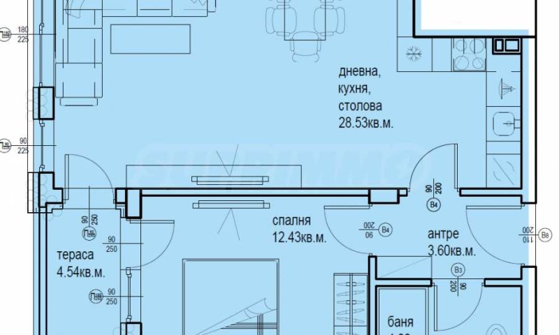 Продава 2-СТАЕН, гр. Пловдив, Кършияка, снимка 3 - Апартаменти - 52882898
