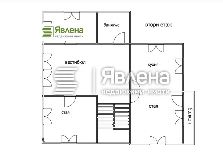 Продава КЪЩА, с. Долни Окол, област София област, снимка 3 - Къщи - 53078738