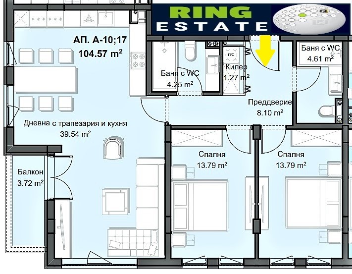Продава 3-СТАЕН | Imot.bg — изображение 2