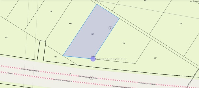 Продава ПАРЦЕЛ, с. Пролеша, област София област
