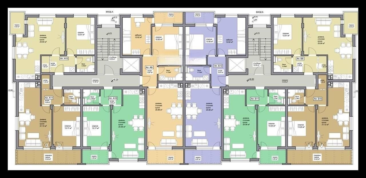 Продава 2-СТАЕН, гр. Пловдив, Коматево, снимка 5 - Апартаменти - 56186790