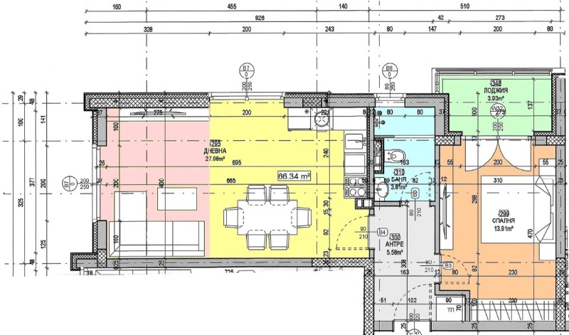 Zu verkaufen  1 Schlafzimmer Sofia , Lewski , 81 qm | 54192080 - Bild [4]