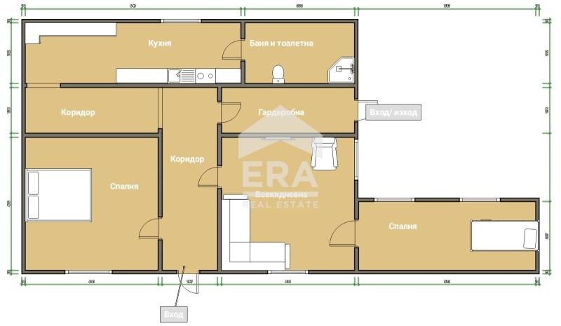 Продава 3-СТАЕН, гр. Силистра, Център, снимка 5 - Апартаменти - 53480127