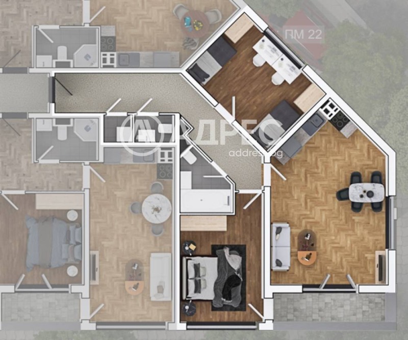 Продава 3-СТАЕН в град София, Овча купел 1 - 118 кв.м / 247 871 € » 484 793.54 лв., АДРЕС НЕДВИЖИМИ ИМОТИ