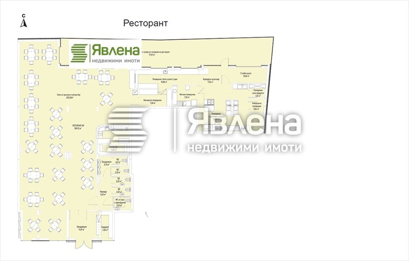 Продава ЗАВЕДЕНИЕ, град София, Лозенец • 1689630 € / 3304629.04 лв. • 35240155 1