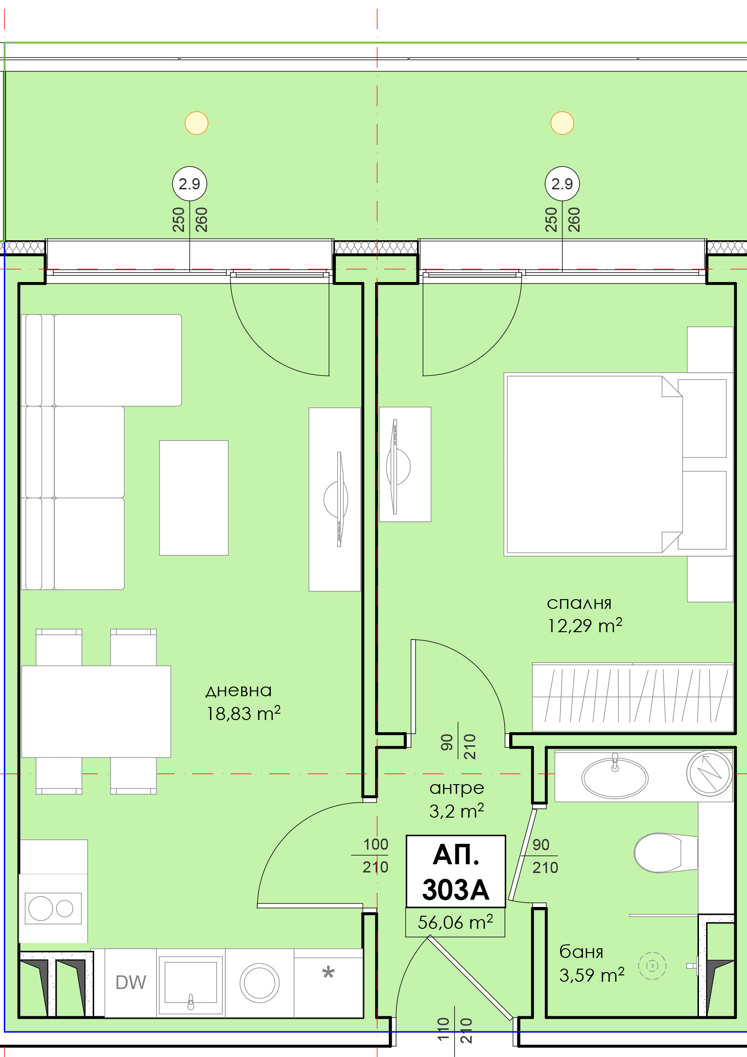 Продава 2-СТАЕН, гр. Несебър, област Бургас, снимка 2 - Апартаменти - 54190268