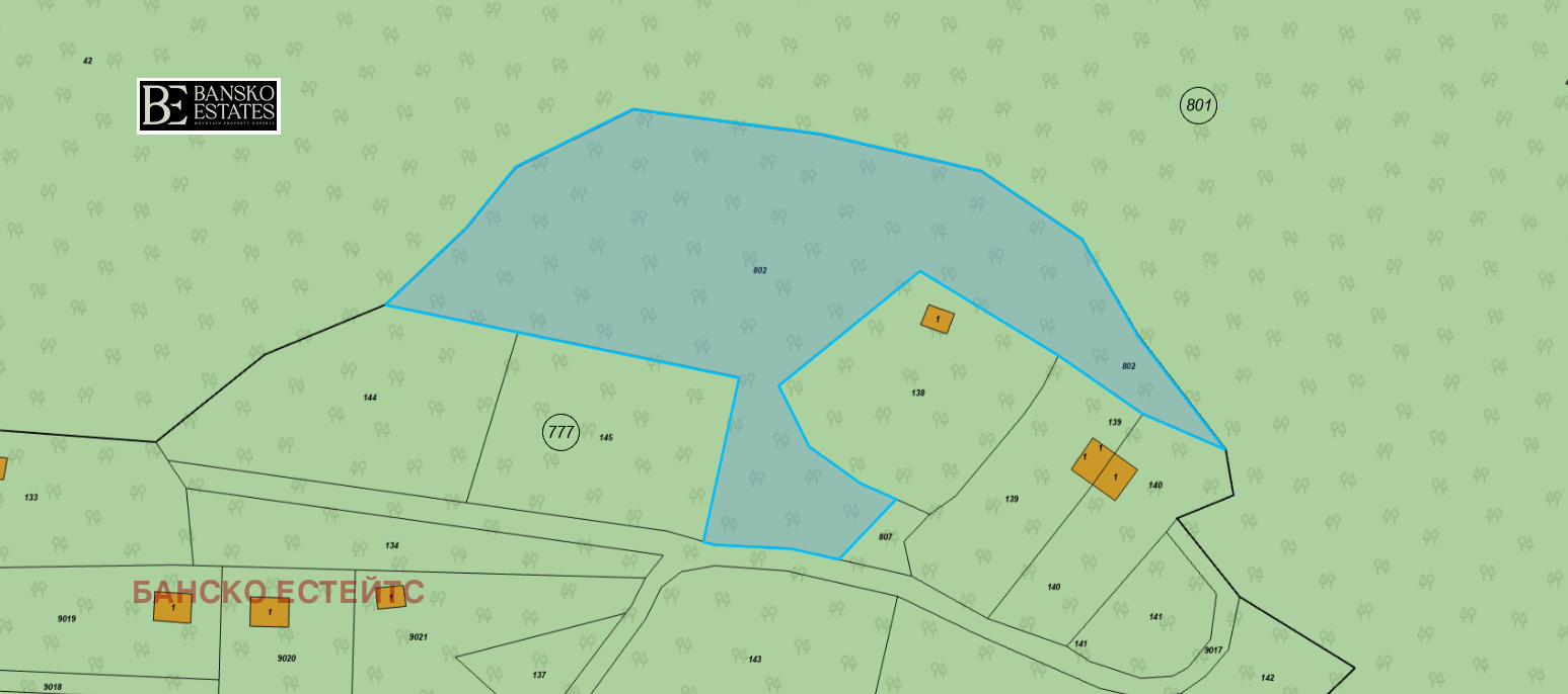 Продава ПАРЦЕЛ, гр. Разлог, област Благоевград, снимка 2 - Парцели - 52252650