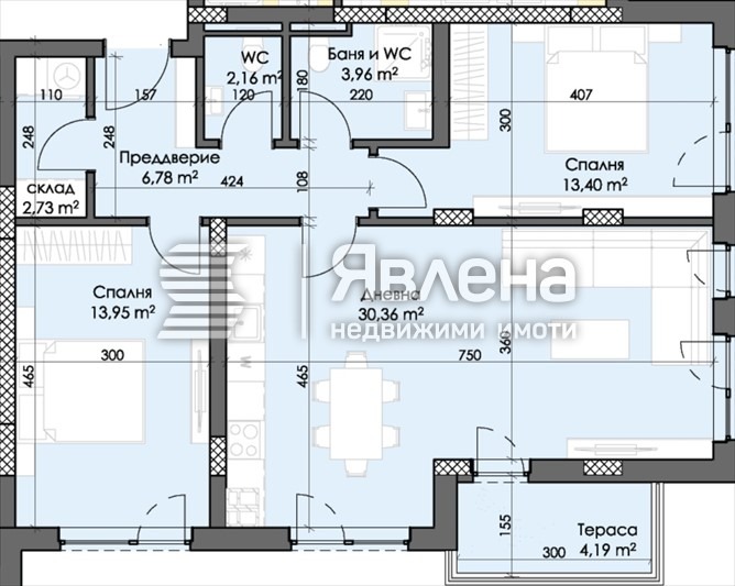 Продава 3-СТАЕН, гр. Пловдив, Тракия