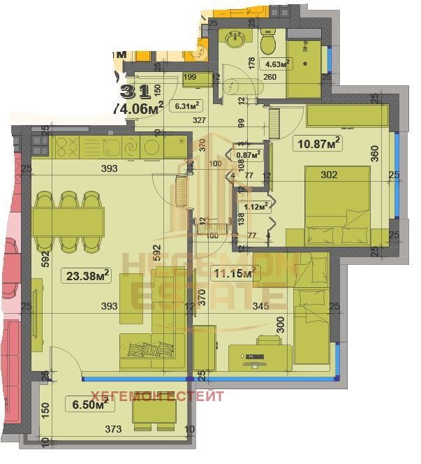 Продава 3-СТАЕН, гр. Варна, Чайка