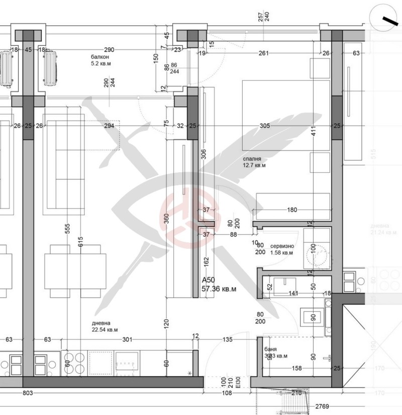 Продава 2-СТАЕН в град Варна, Аспарухово - 67 кв.м / 100 500 € » 196 560.92 лв., ЕКС НВД ООД