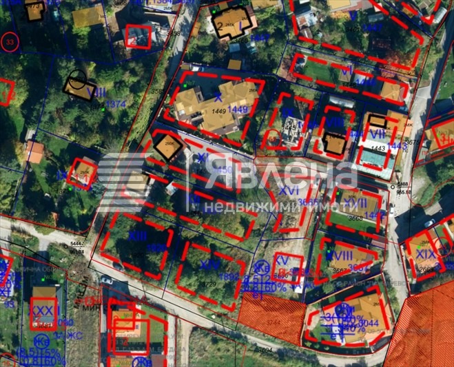 Продава ПАРЦЕЛ, гр. София, с. Бистрица, снимка 2 - Парцели - 53126418
