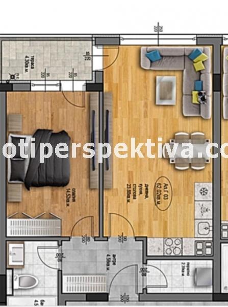 Продава 2-СТАЕН, гр. Пловдив, Кючук Париж