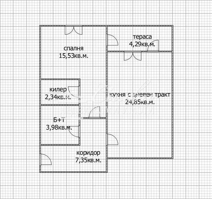 Продава 2-СТАЕН, гр. Търговище, Център, снимка 8 - Апартаменти - 53900625