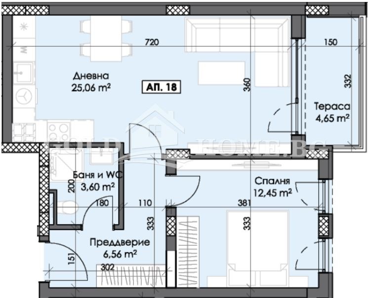 Продава 2-СТАЕН, гр. Пловдив, Тракия, снимка 4 - Апартаменти - 54304172