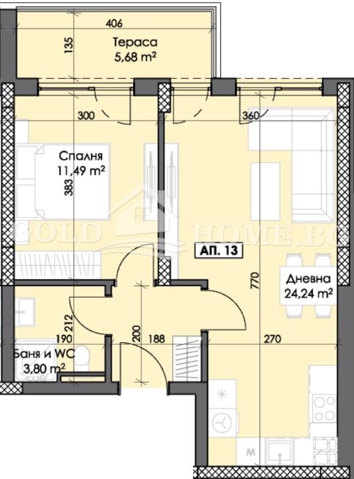 Продава 2-СТАЕН, гр. Пловдив, Тракия, снимка 6 - Апартаменти - 54304172